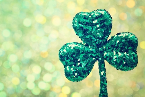 Set the scene for a festive St. Patrick's Day with an Irish-themed step and repeat banner.